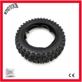80/100-12 12 Inch Rear Knobby Tyre Tire + Tube PIT PRO Trail Dirt Bike 3.00-12
