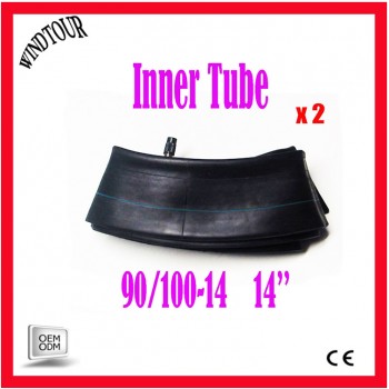2pcs 90/100-14 3.00-14 Rear Tube 125cc 140cc 150cc Dirt Pit Pro Bike Dune Trail