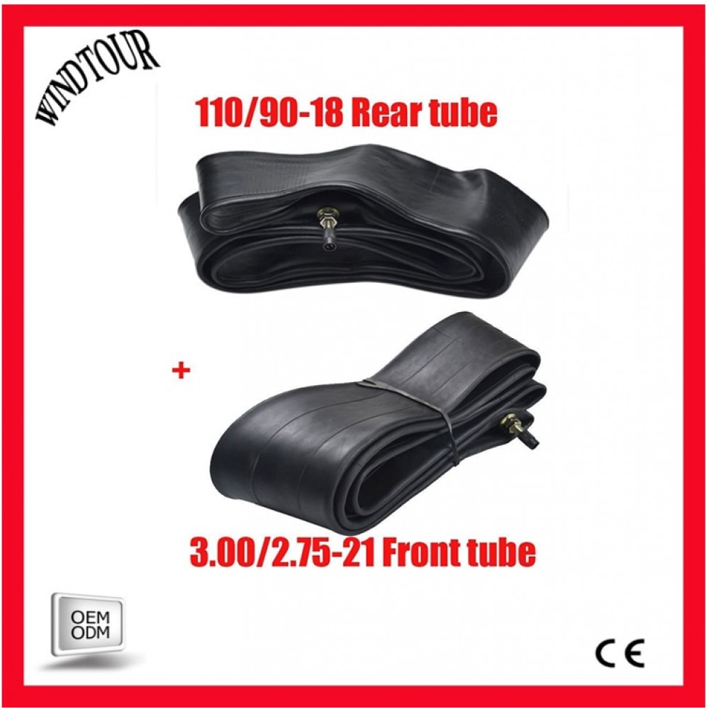 110/90-18 Rear Tube 80/100-21 Front Tube Trail Dirt Pit Bike Motorcycle 200 250c