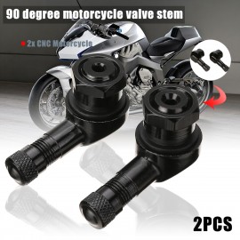 Wheels Tires amp; Parts 2pcs 10mm 11.3mm CNC Motorcycle Valve Stem 90 Degree Angle Wheel Tire Tubeless Valve Stems Aluminum