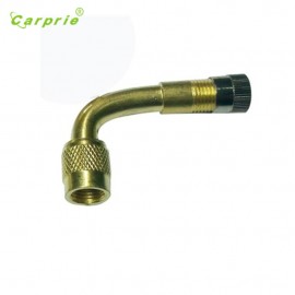 Dropship Hot Selling Brass Air Tyre Valve Extension Car Truck Motorcycle Wheel Tires Parts 90 Degree Gift May 22