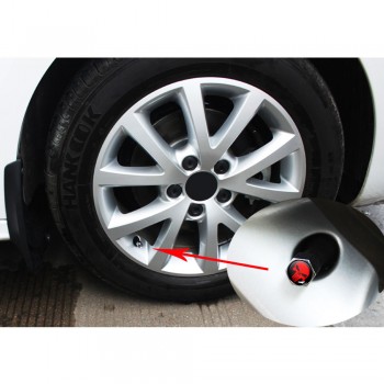 Dsycar 4Pcs/Set Car Auto Wheel Tyre Tire Stem Air Valve Caps Dust Covers Skull For Car/Motorcycle,Air Leakproof