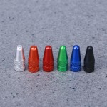 6pcs/Pack Tire Valve Caps Wheel Valve Cap Bicycle Aluminum Alloy French For MTB Road Bike Mountain Bike Tyre Air Dust Covers