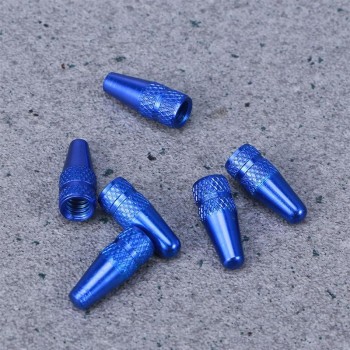 6pcs/Pack Tire Valve Caps Wheel Valve Cap Bicycle Aluminum Alloy French For MTB Road Bike Mountain Bike Tyre Air Dust Covers