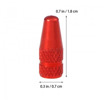 6pcs/Pack Tire Valve Caps Wheel Valve Cap Bicycle Aluminum Alloy French For MTB Road Bike Mountain Bike Tyre Air Dust Covers