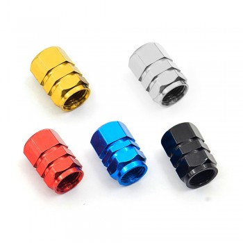 2018 New Wheel Caps Theftproof Aluminum Car Wheel Tires Valves Tyre Stem Air valve Caps Airtight Cove Levert