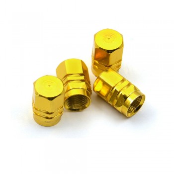4pcs /set Theftproof Aluminum Car Wheel Tires Valves Stem Air Caps Airtight Cove Dustproof