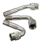 New 45/90/135 Degree Degree Tyre Tube Extension Converter Valve Adaptor For Cars Wheels Accessories