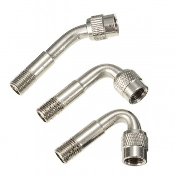 New 45/90/135 Degree Degree Tyre Tube Extension Converter Valve Adaptor For Cars Wheels Accessories