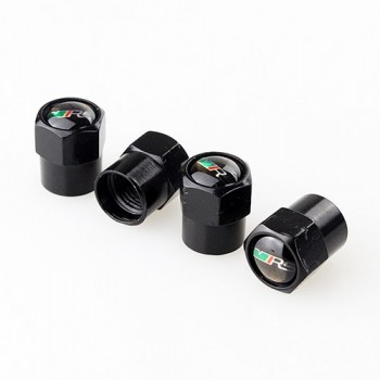 4 x Car Styling Stainless Zinc Alloy Car Tire Valve Caps Wheel Tires Valves Tyre Stem Air Caps Airtight Covers For Skoda VRS