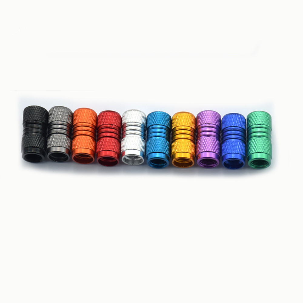 4PC Car Truck Bike Tire Wheel Rims Stem Air Valve Caps Tyre Cover Aluminum Tire Tyre Wheel Valve Stems Cap  1.6*1cm