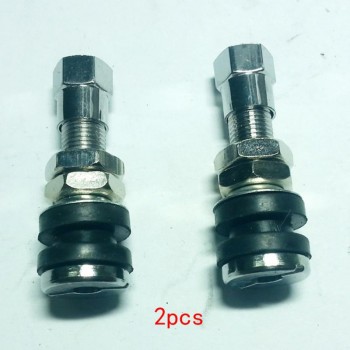 2pcs Electrombile Rim Tubeless Tire Valve Stem Bolt Wheel Motorcycles Tire Valve