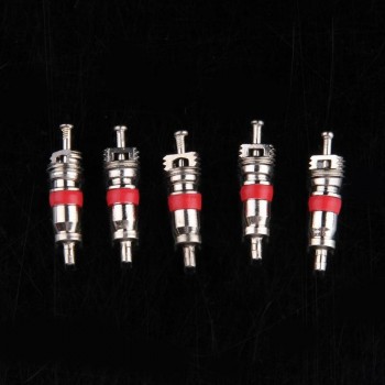 5pcs Valve Cores with Car Bicycle Tyre Tire Valve Core Remover Repair Tool