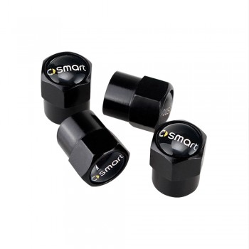 Car Decoration Tire Valve Caps for Smart Fortwo 450 451 453 452 Forfour Forspeed Forstars Forjeremy Roadster Escooter Air Caps