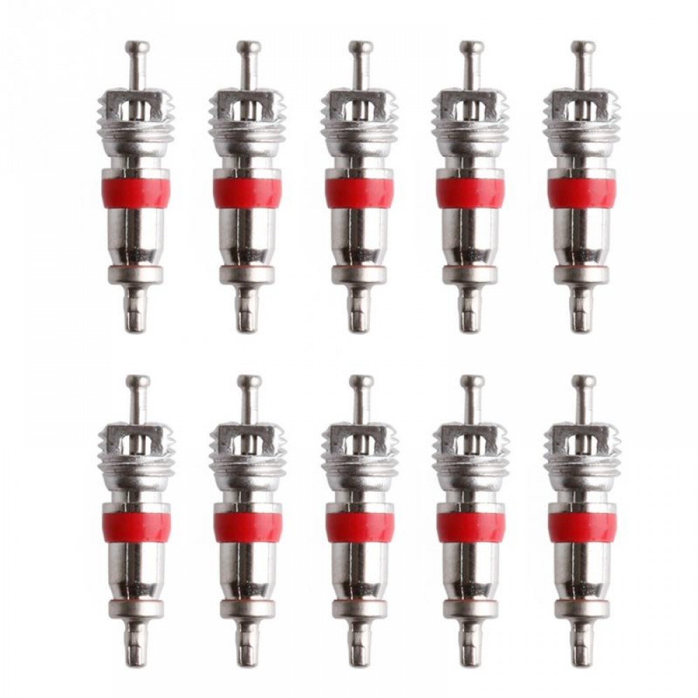 10Pcs Car Truck Zinc alloy Tire Tyre Valve Stem Core Part Replacement Tire Tyre Zinc Alloy Valve Stem Core Part #0713