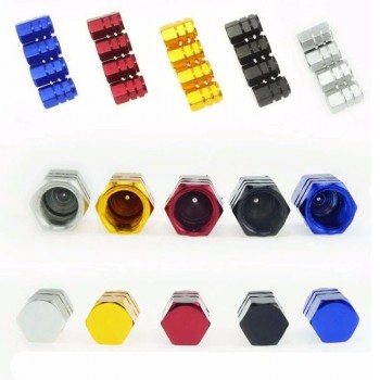 DSYCAR 12Pcs/lot Universal Car Moto Bike Tire Wheel Valve Cap Dust cover Car Styling for Universal Cars Motorcycle Decorative