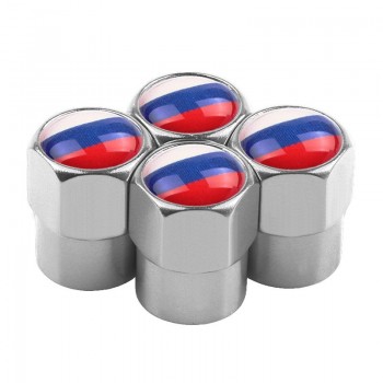4pcs/set car-styling Russian Eagle Emblem Automobiles Wheel Tire Valve Caps Dust Cover metal car Decoration accessories