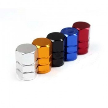 Auto car-styling New 4pcs/pack Theftproof Aluminum Car Wheel Tires Valves Tyre Stem Air Caps Airtight Cover hot selling HOT