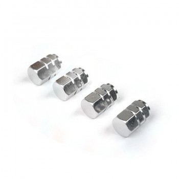 Auto car-styling New 4pcs/pack Theftproof Aluminum Car Wheel Tires Valves Tyre Stem Air Caps Airtight Cover hot selling HOT