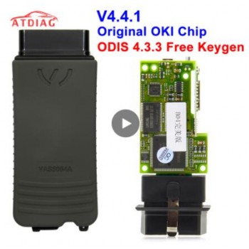 2019 VAS5054 ODIS V4.3.3 keygen Full Chip Original OKI Auto OBD2 Diagnostic Tool VAS5054A Bluetooth code reader Scanner