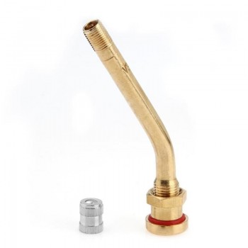VODOOL Brass Air Truck Tire Valve Stem for V3.20.4 9.7mm Hole Aluminum Wheel Rims for Car Truck Motorcycle Accessories