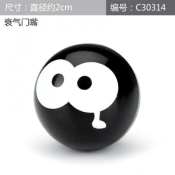 4Pcs Car styling valve accessories modified gas cap funny smiley tire cap personality ball valve cap mouth cover free shipping