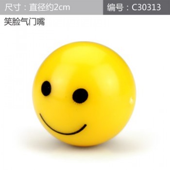4Pcs Car styling valve accessories modified gas cap funny smiley tire cap personality ball valve cap mouth cover free shipping