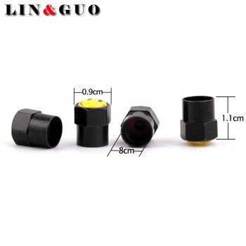 4pcs Carbon black New Style Car Badge Wheel Tire Valve Cap Tyre Dust Cap For opel opc alfa lada renault Great Wall lifan lada