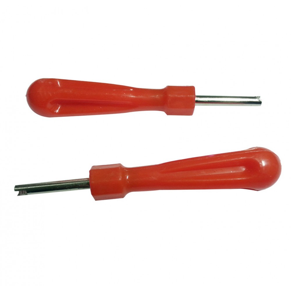 Slotted Handle Car Auto Valve Core Removal Tool Screwdriver Valve Stems Caps Repair tool 2018#31