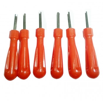 Slotted Handle Car Auto Valve Core Removal Tool Screwdriver Valve Stems Caps Repair tool 2018#31