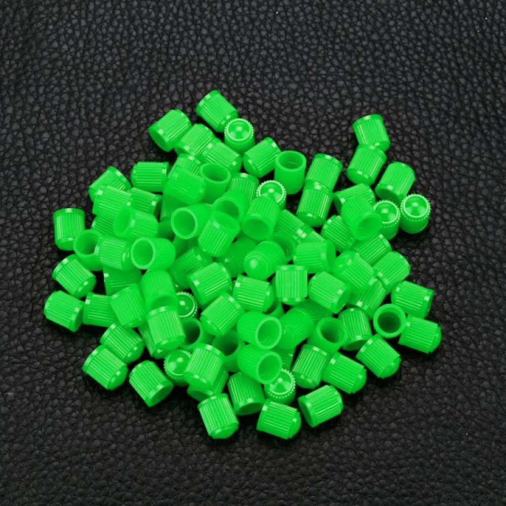 Car-styling AUTO 100pcs Fashion Plastic Auto Car Bike Motorcycle Truck wheel Tire Valve Stem Caps HOT