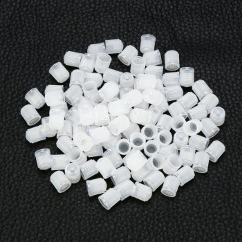 Car-styling AUTO 100pcs Fashion Plastic Auto Car Bike Motorcycle Truck wheel Tire Valve Stem Caps HOT