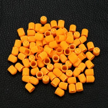 Car-styling AUTO 100pcs Fashion Plastic Auto Car Bike Motorcycle Truck wheel Tire Valve Stem Caps HOT