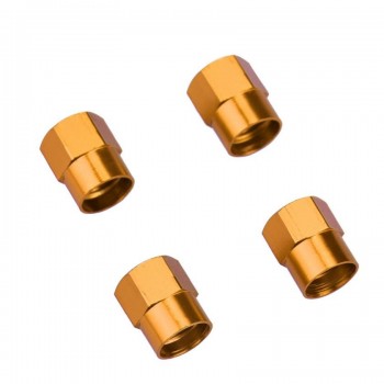 Car-styling AUTO 4X Car Truck Bike Tire Wheel Rims Stem Air Valve Caps Tyre Cover Aluminum HOT