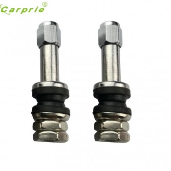 New Arrival 4 PCS TR48E Flush Mount Metal/Chrome Tire Valve Stems High Pressure st8
