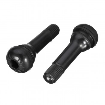 20PCs/set Black TR413 Tubeless Car Wheel Tire Valve Stems with Caps Tyre Rubber Valves With Dust Caps
