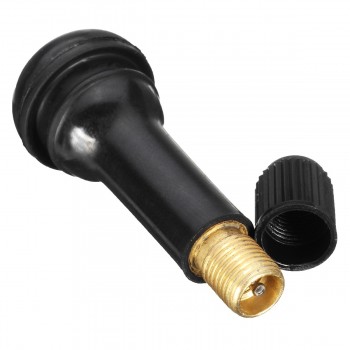 20PCs/set Black TR413 Tubeless Car Wheel Tire Valve Stems with Caps Tyre Rubber Valves With Dust Caps