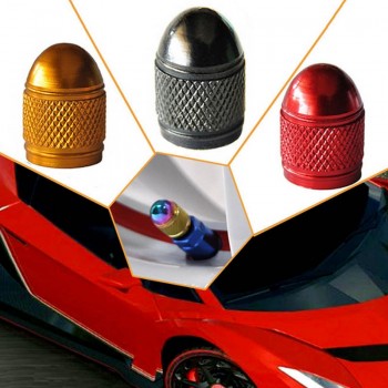 DSYCAR 4Pcs/lot Universal Moto Bike Car Tires Wheel Valve Cap Dust covers Car Styling for Universal Cars Motorcycle Decorative