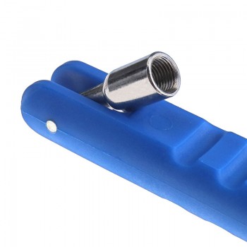 Tire Valve Repair Set Tire Valve Core Removal Tool Tire Valve Stem Puller with 4-way Valve Stem Core Screwdriver