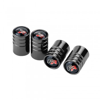 Tyre Wheel Stem Air Valve Cap Stainless Metal For Seat Leon FR Ibiza Altea Arona Alhambra Cordoba Car Tire Valve Caps Accessory