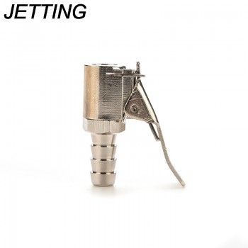 JETTING 1Pc Useful Auto Car Truck Tire Inflator Valve Connector Brass Tire Valve Air Pump Chuck Clip Clamp 8MM/6MM