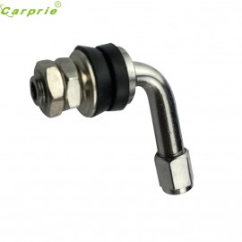 4 PCs 90 Degree Angle Metal/Chrome Tire Valve Stems High Pressure CARPRIE Aluminum New Creative Design