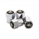 Car Styling Wheel Tire Stem Valve Caps Covers For YAMAHA Logo R3 Mt-09 Fazer Fz6 Xj6 R15 R1 TMAX YS125 XTZ125 IB E8 Rxv