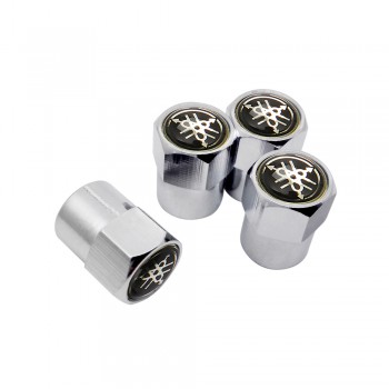 Car Styling Wheel Tire Stem Valve Caps Covers For YAMAHA Logo R3 Mt-09 Fazer Fz6 Xj6 R15 R1 TMAX YS125 XTZ125 IB E8 Rxv