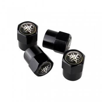 Car Styling Wheel Tire Stem Valve Caps Covers For YAMAHA Logo R3 Mt-09 Fazer Fz6 Xj6 R15 R1 TMAX YS125 XTZ125 IB E8 Rxv
