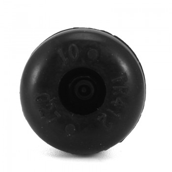 4pcs Auto TR412 Tire Valve Stems Short Black Rubber Tyre Tubeless Snap-in Vavle Wheels Tires Parts