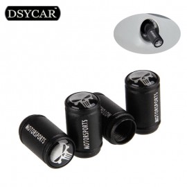 DSYCAR 4Pcs/lot Universal Car Moto Bike Tire Wheel Valve Cap Dust covers Car Styling for Fiat Audi Ford Bmw VW Honda opel toyota