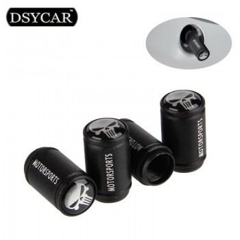 DSYCAR 4Pcs/lot Universal Car Moto Bike Tire Wheel Valve Cap Dust covers Car Styling for Fiat Audi Ford Bmw VW Honda opel toyota