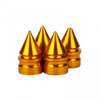 4x Aluminum Bullet Car Truck Air Port Cover Tire Cone Rim Valve Wheel Stem Caps 2017 New arrival car-styling auto accessories