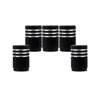 12Pcs/Lot Car Tire Valve Stems Cap Knurling Style Tire Valve Cap aluminum Tire Wheel Stem Air Valve Caps